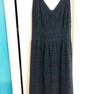 Navy blue dress